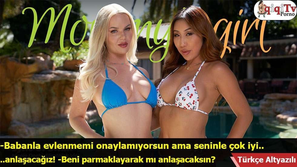 Gerdek gecesini bekleyemeyen üvey annemi yarrağa doyurdum